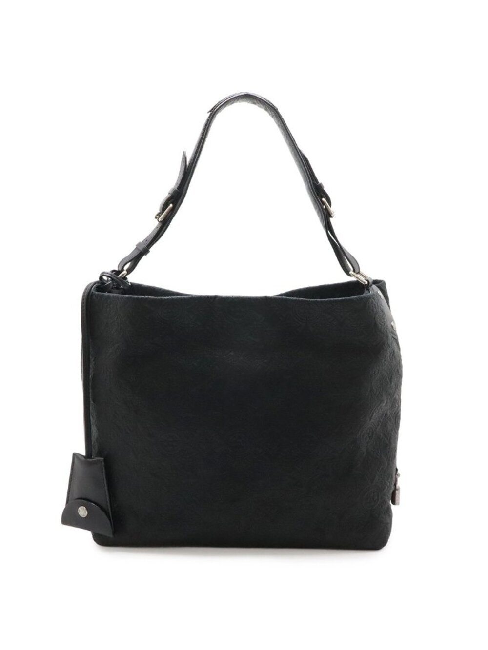 Louis Vuitton Monogram Antia Hobo PM Shoulder Bag Leather Noir Black